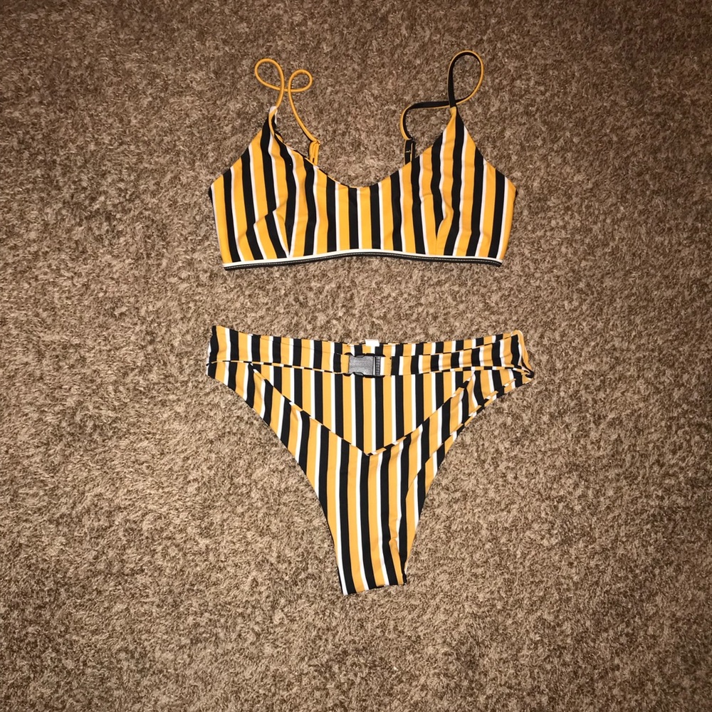 Stripe bikini